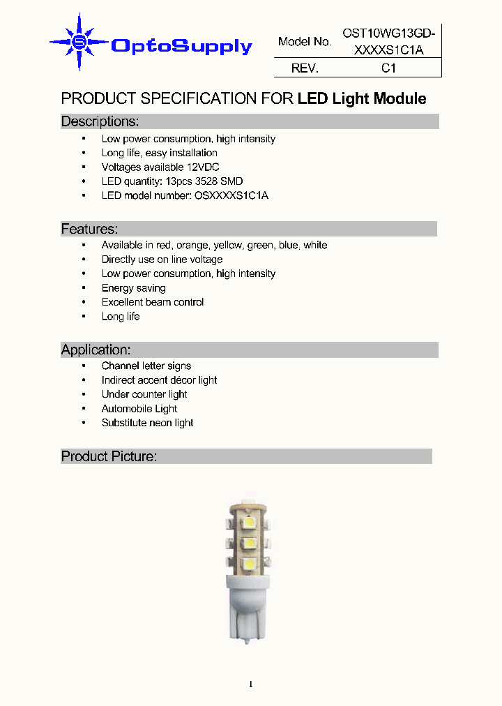 OST10WG13GD-O5GAS1C1A_5016406.PDF Datasheet