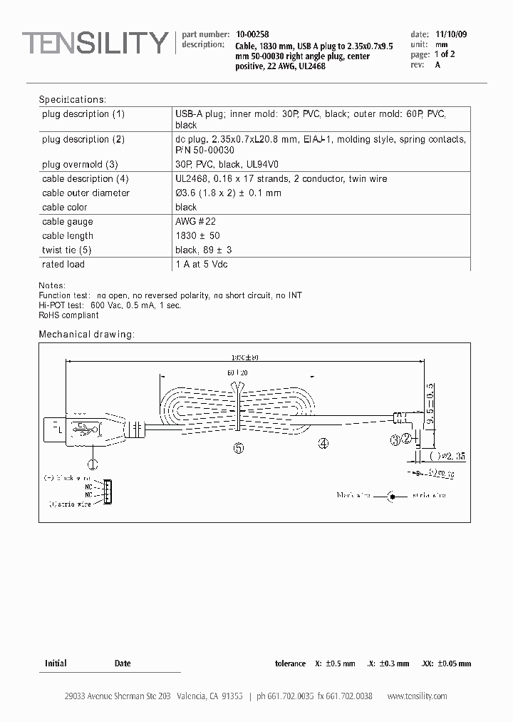 10-00258_5016838.PDF Datasheet