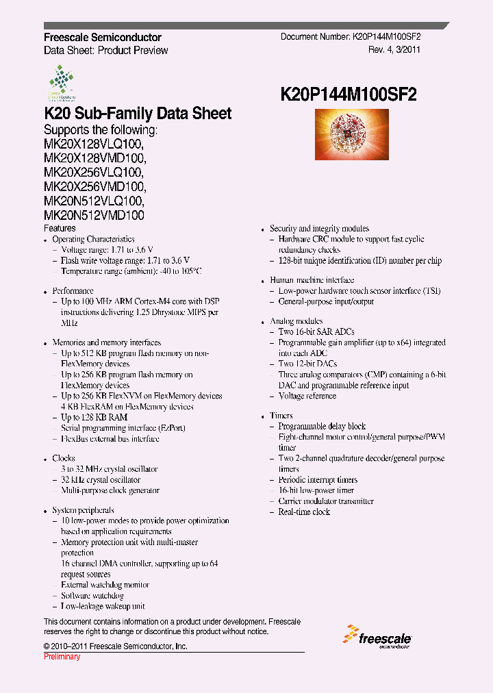 MK20N512VMD100_5017563.PDF Datasheet