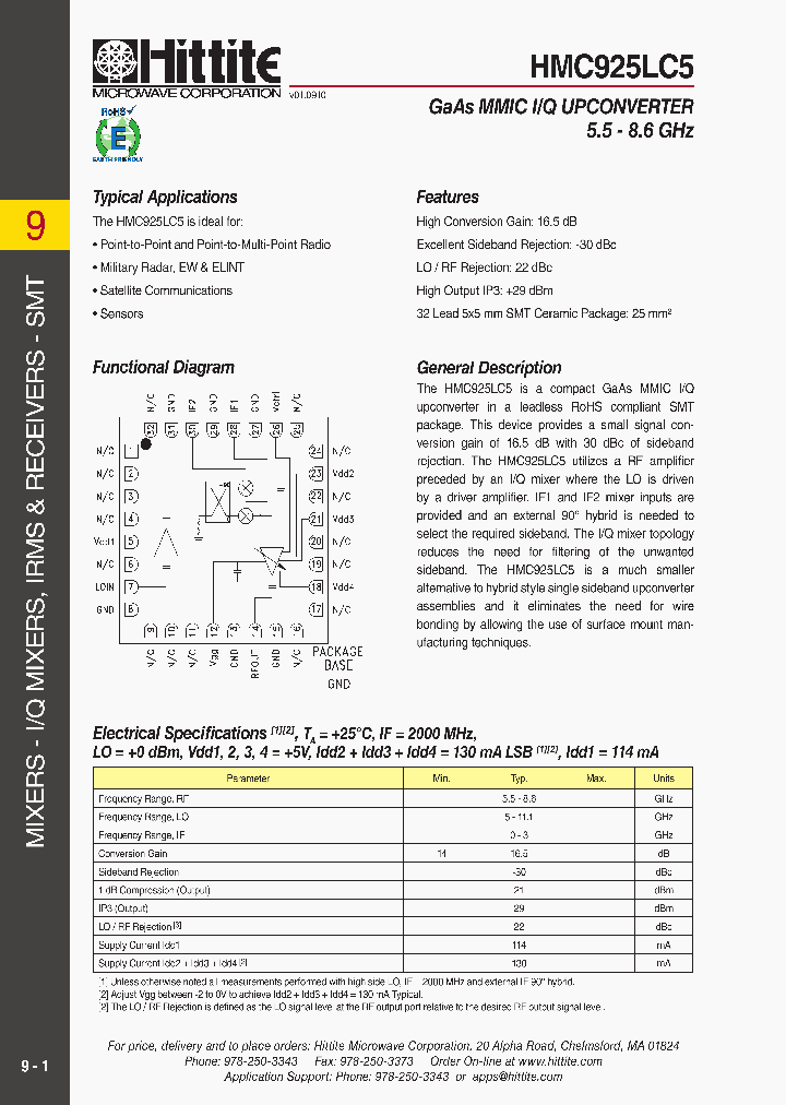 HMC925LC5_5017814.PDF Datasheet
