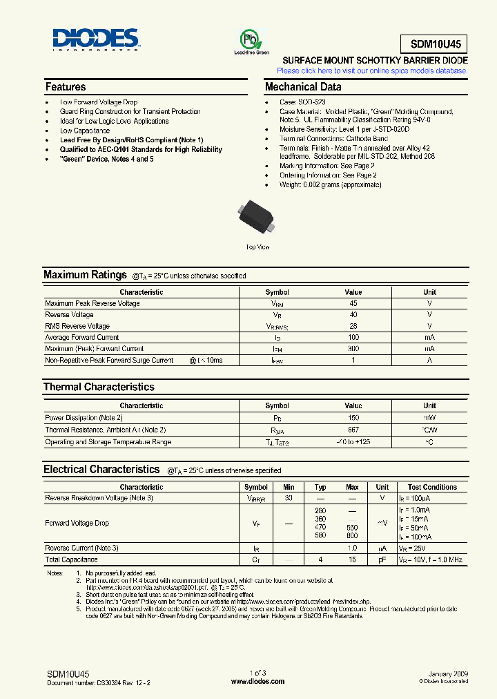 SDM10U4509_5017934.PDF Datasheet