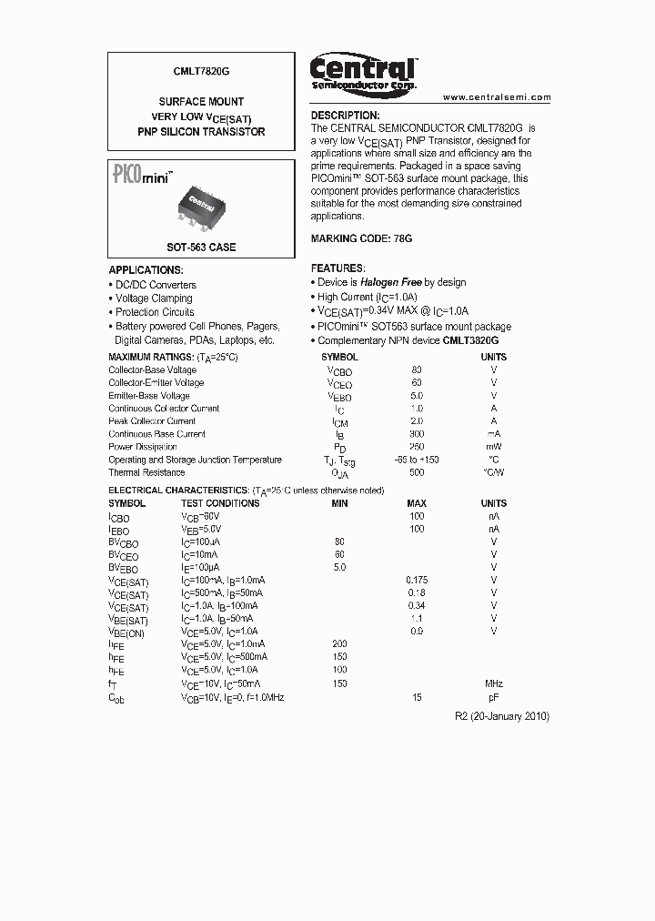 CMLT7820G10_5018425.PDF Datasheet