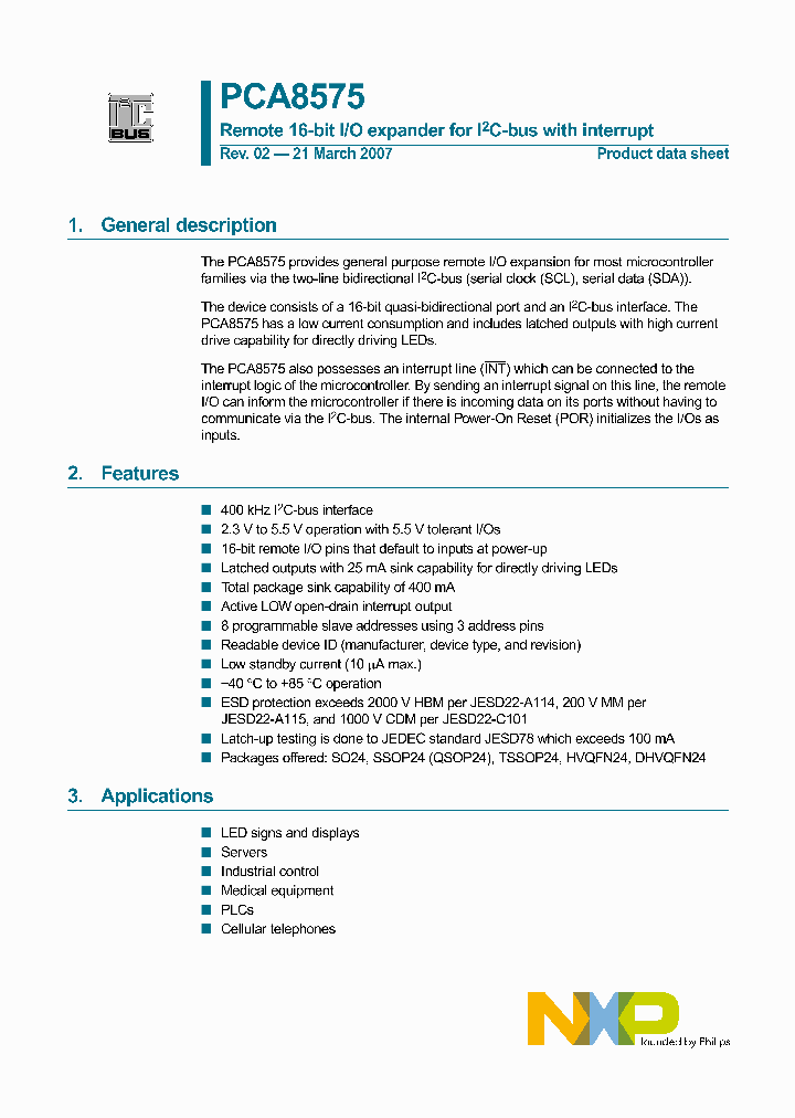 PCA8575_5018610.PDF Datasheet