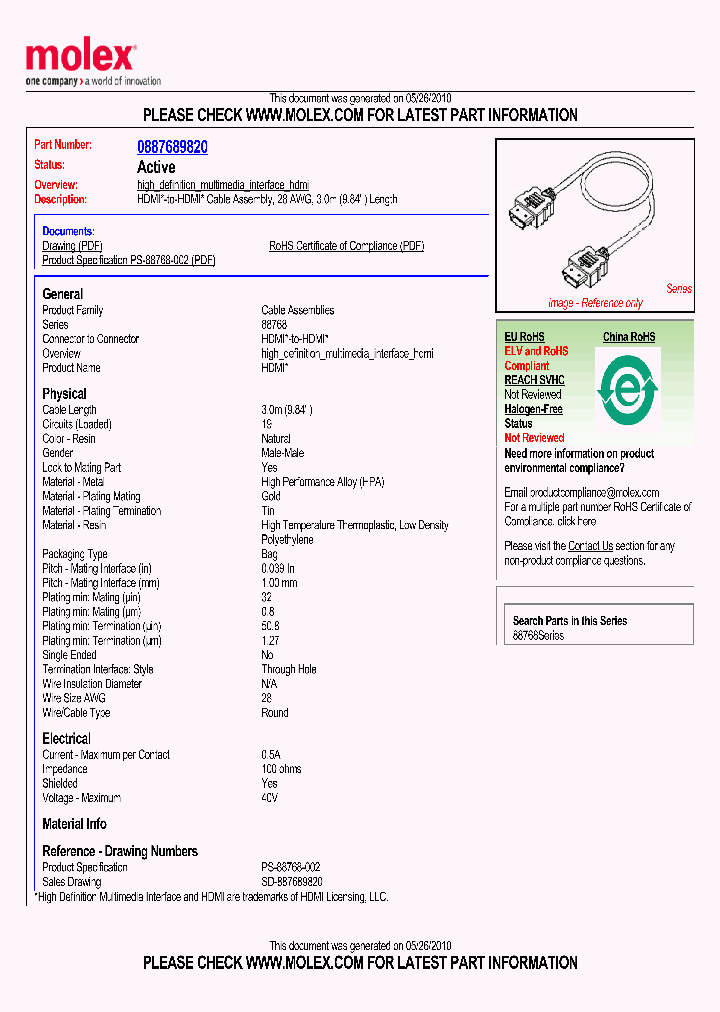 88768-9820_5019031.PDF Datasheet