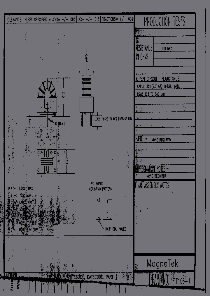FIT106-1_5019138.PDF Datasheet