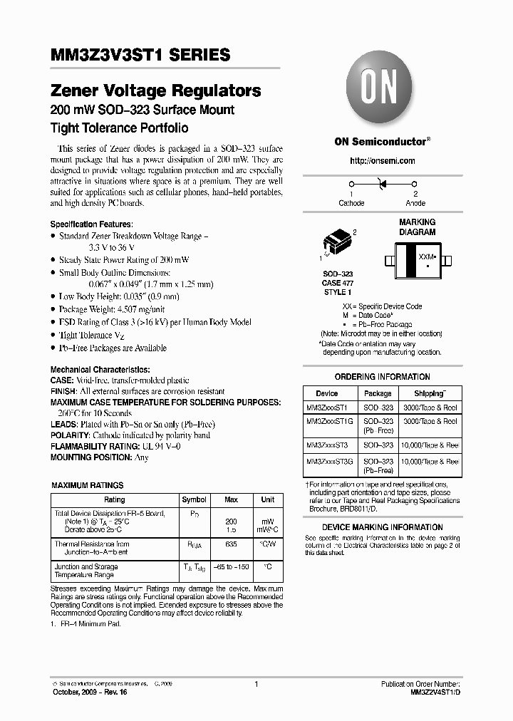 MM3Z3V3ST109_5019393.PDF Datasheet