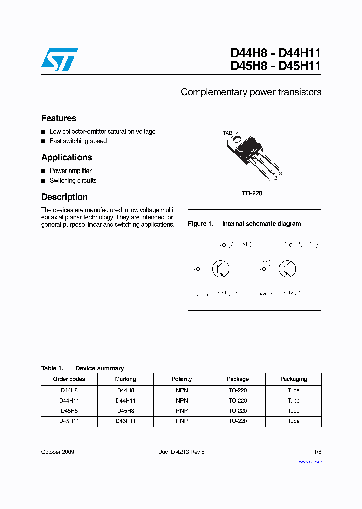 D45H8_5019460.PDF Datasheet
