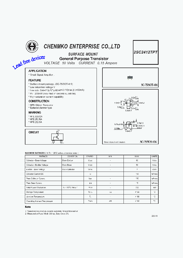 2SC2412TPT_5019646.PDF Datasheet