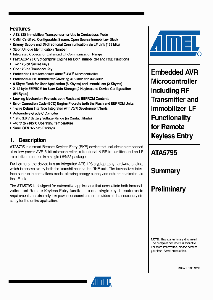 ATA5795_5020023.PDF Datasheet