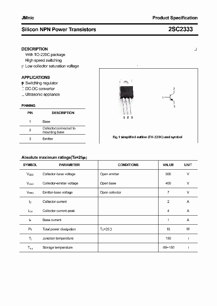 2SC2333_5020170.PDF Datasheet