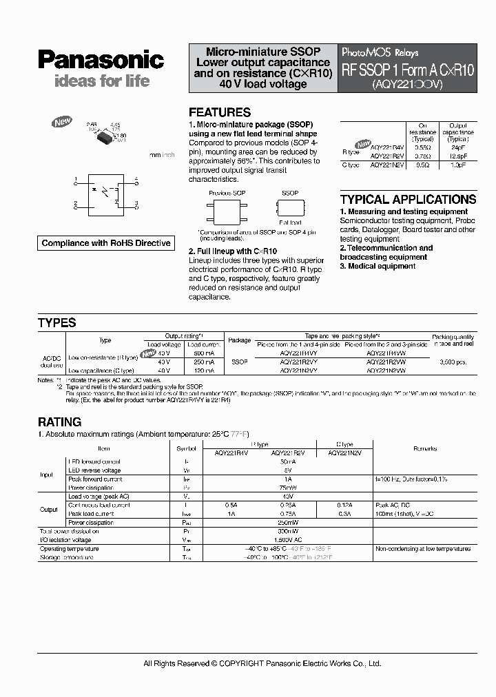 AQY221N2VW_5020517.PDF Datasheet