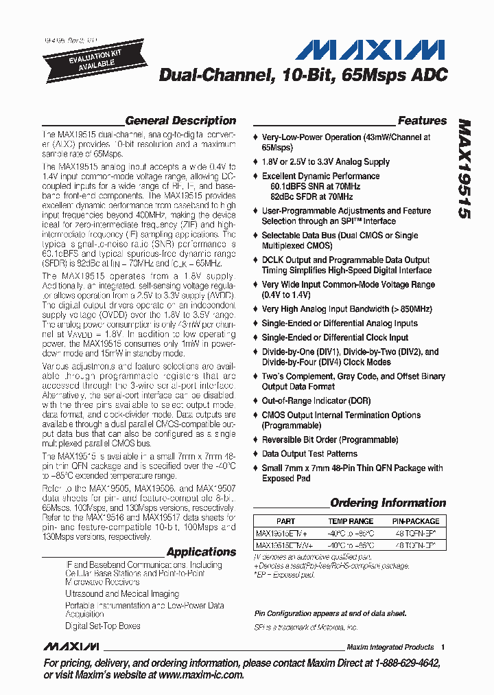 MAX1951511_5022159.PDF Datasheet