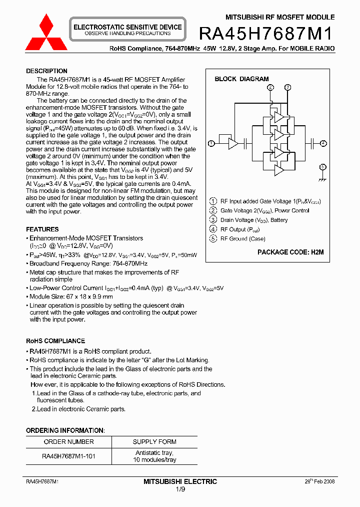 RA45H7687M1-101_5022992.PDF Datasheet