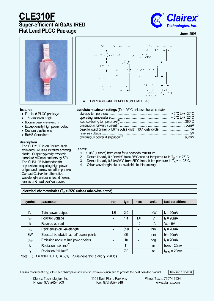 CLE310F_5023704.PDF Datasheet