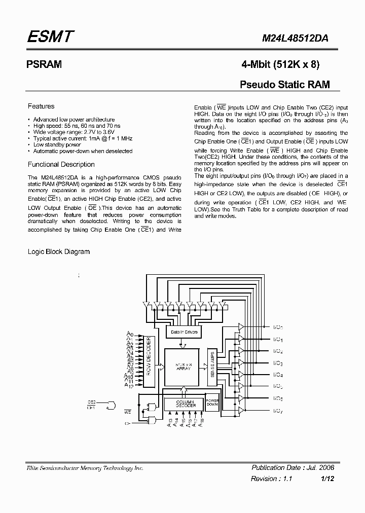 M24L48512DA-55BEG_5023828.PDF Datasheet