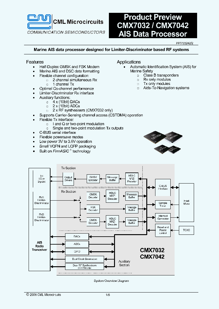 CMX7032_5023899.PDF Datasheet