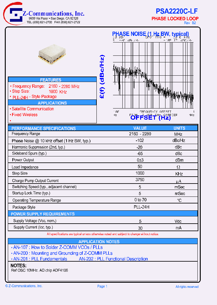 PSA2220C-LF_5024450.PDF Datasheet