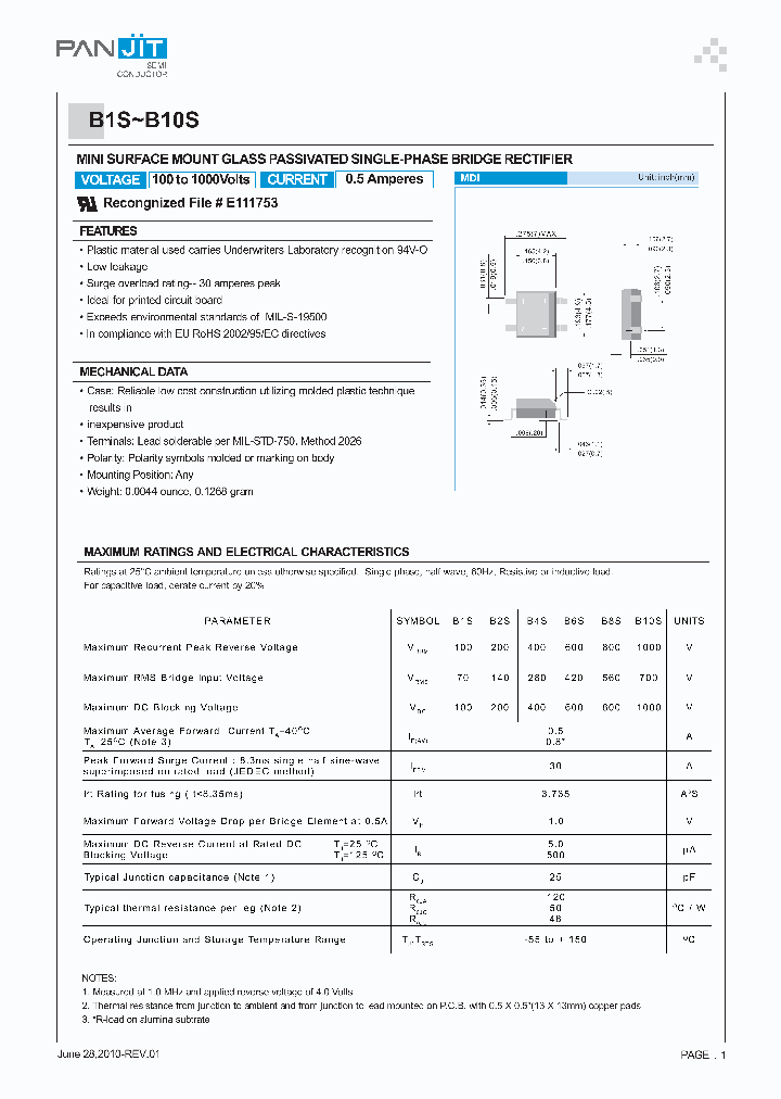 B1S10_5024539.PDF Datasheet
