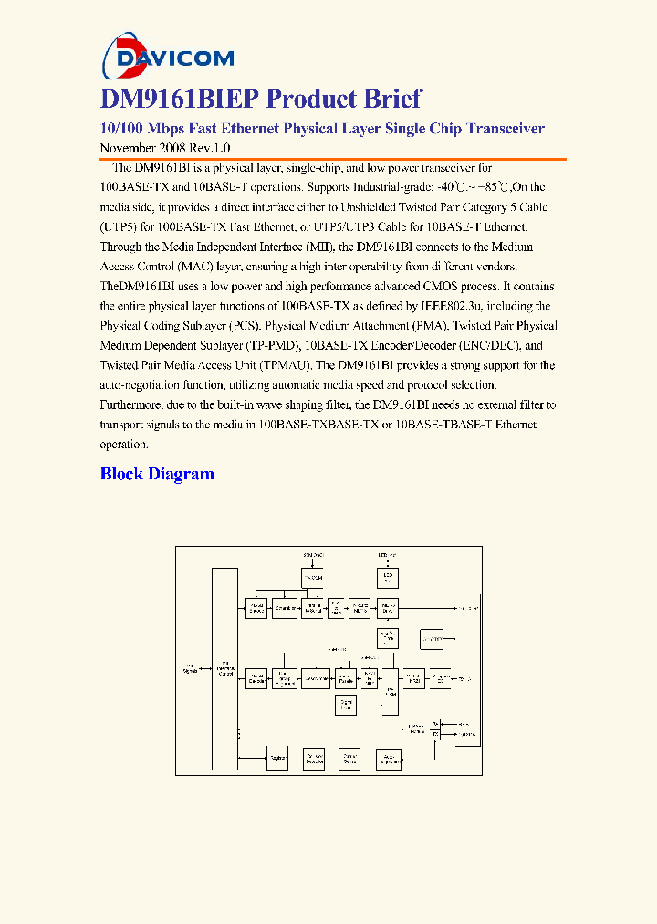 DM9161BIEP_5024631.PDF Datasheet