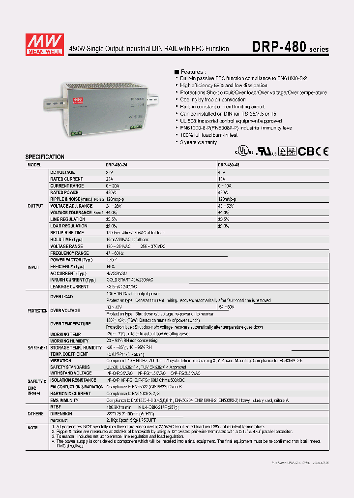 DRP-480-24_5024669.PDF Datasheet