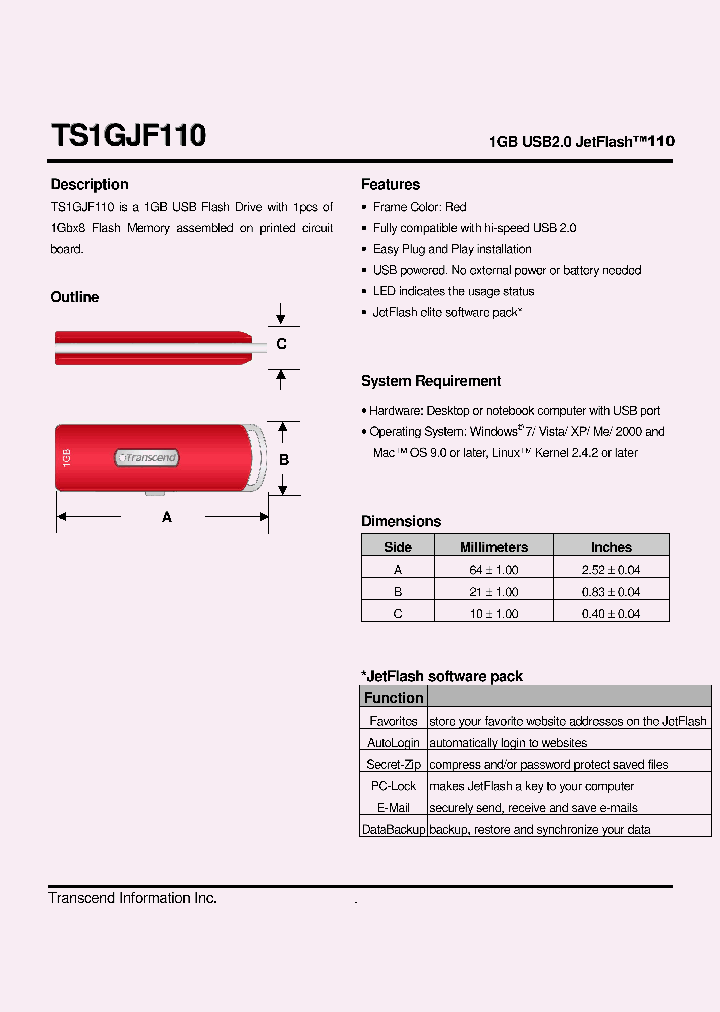 TS1GJF110_5025457.PDF Datasheet