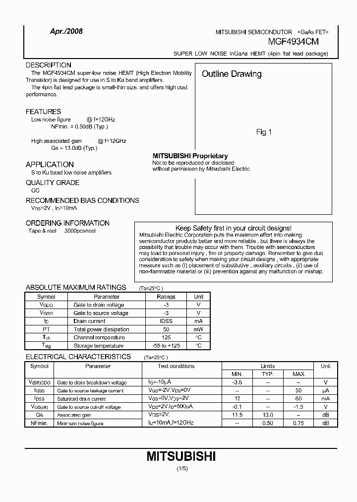 MGF4934CM_5025549.PDF Datasheet