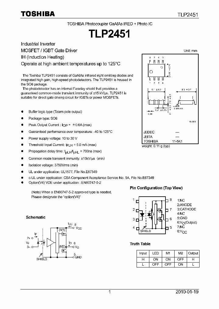 TLP2451_5025809.PDF Datasheet