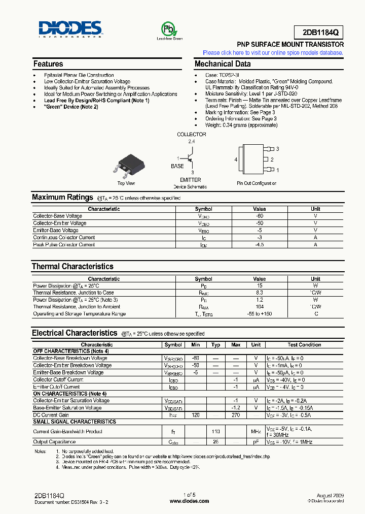 2DB1184Q_5025887.PDF Datasheet