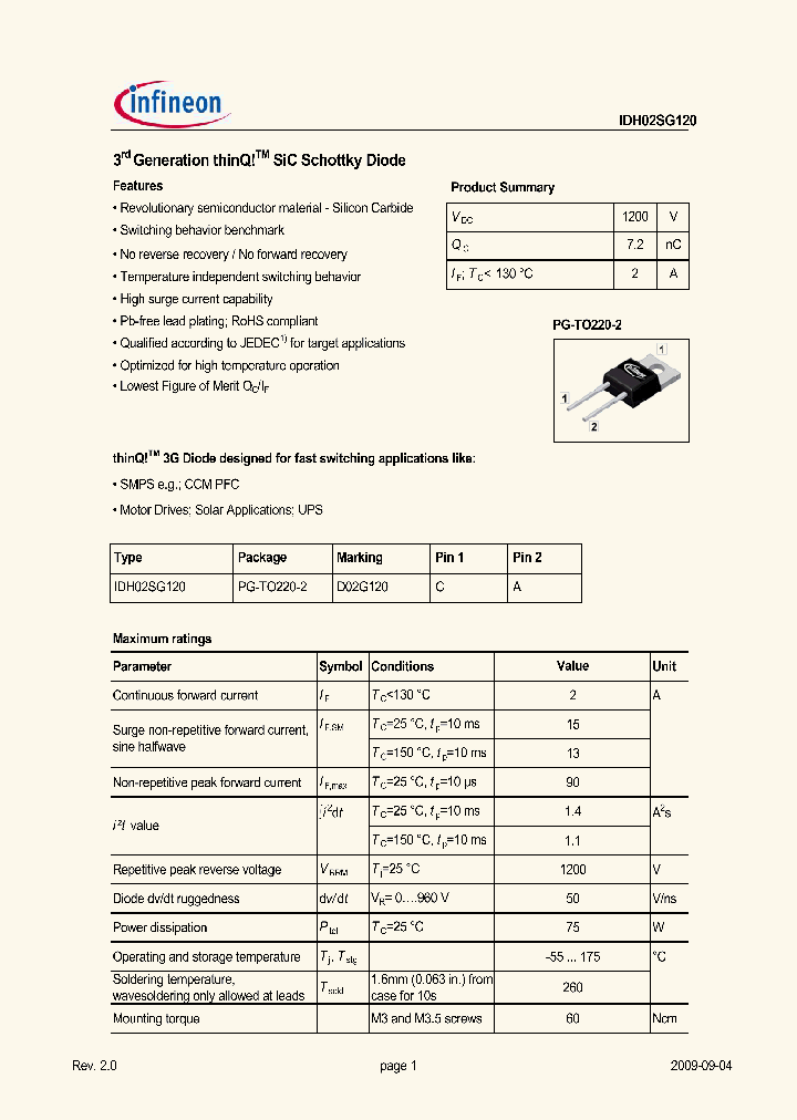 IDH02SG120_5026059.PDF Datasheet