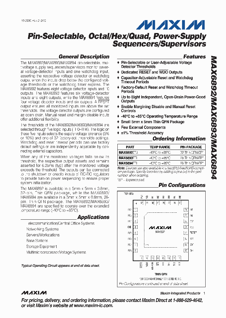 MAX6892ETJ_5026069.PDF Datasheet