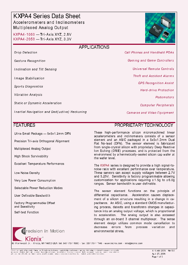 KXPA4-2050_5026461.PDF Datasheet