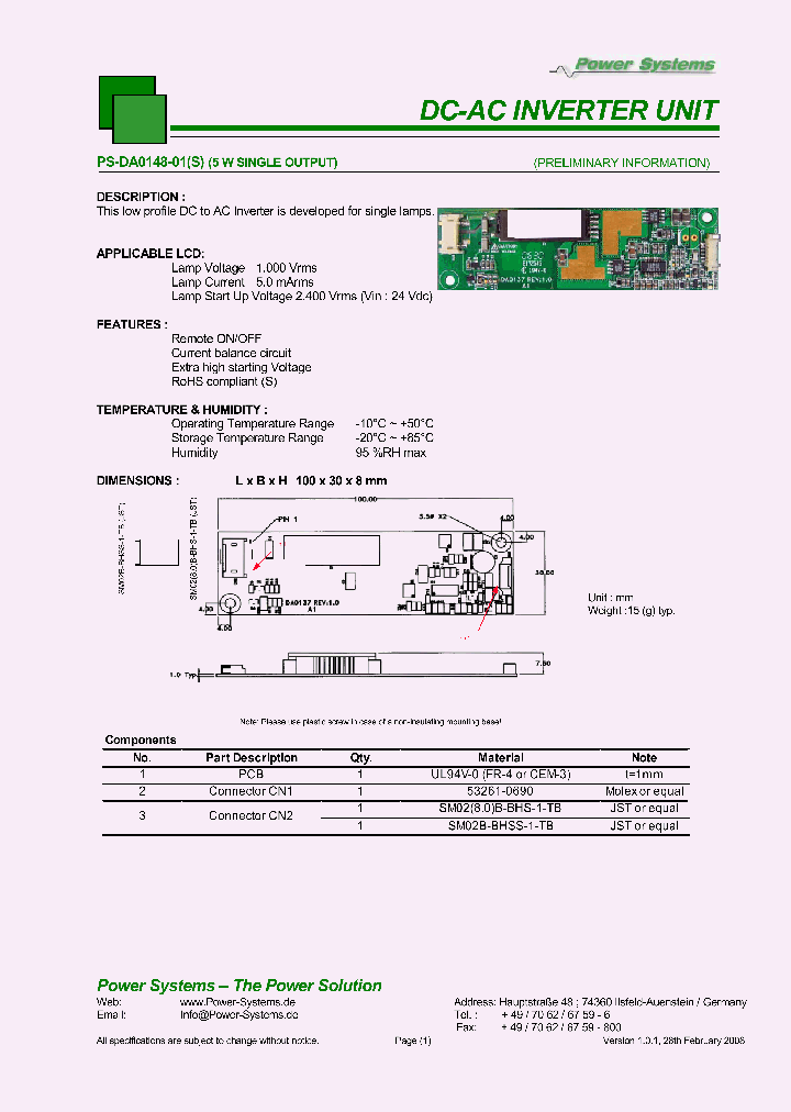 PS-DA0148-01_5026592.PDF Datasheet