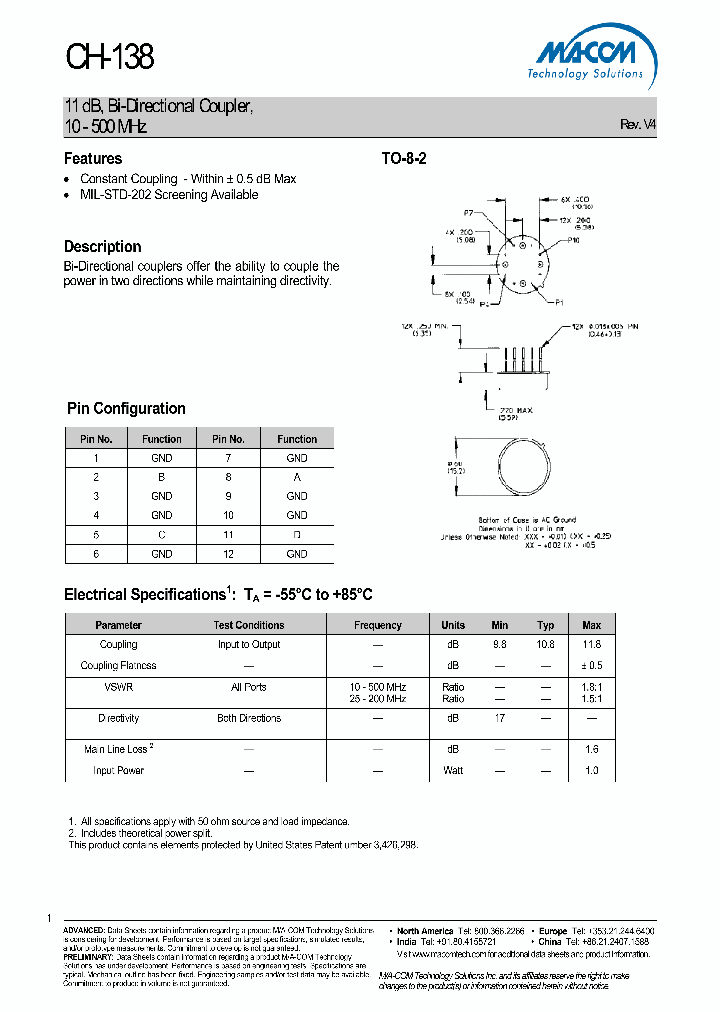 CH-138PIN_5027282.PDF Datasheet