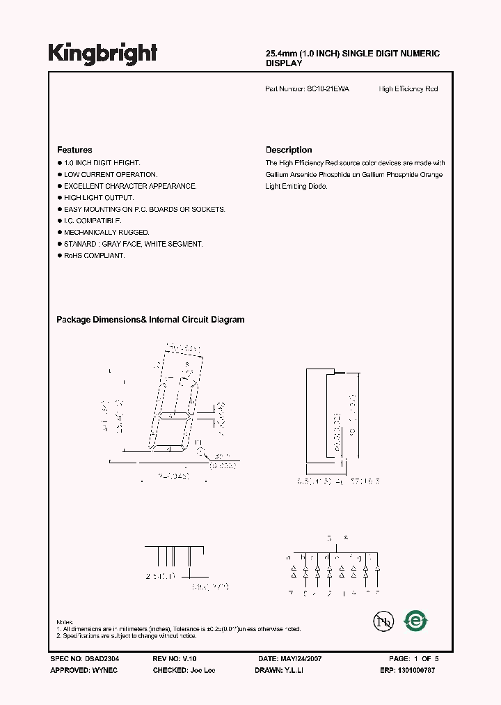 SC10-21EWA_5027349.PDF Datasheet