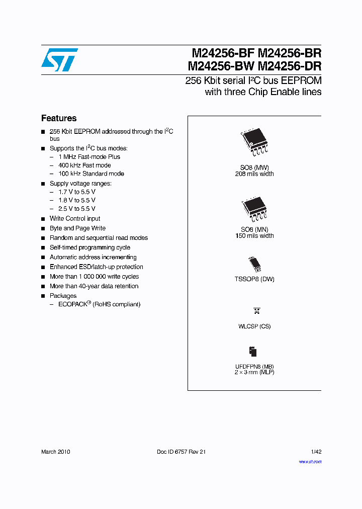 M24256-BF_5027352.PDF Datasheet