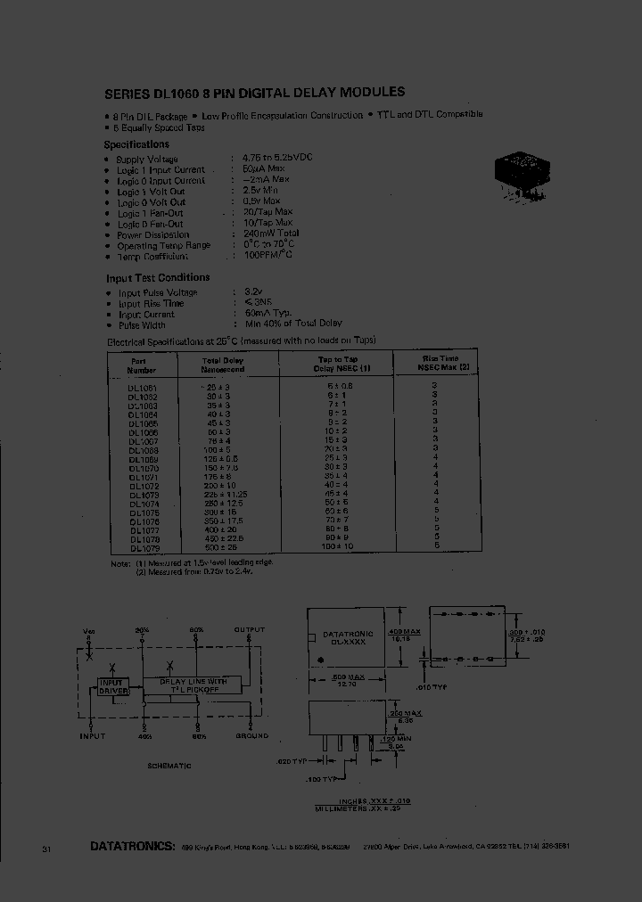 DL1070_5027490.PDF Datasheet