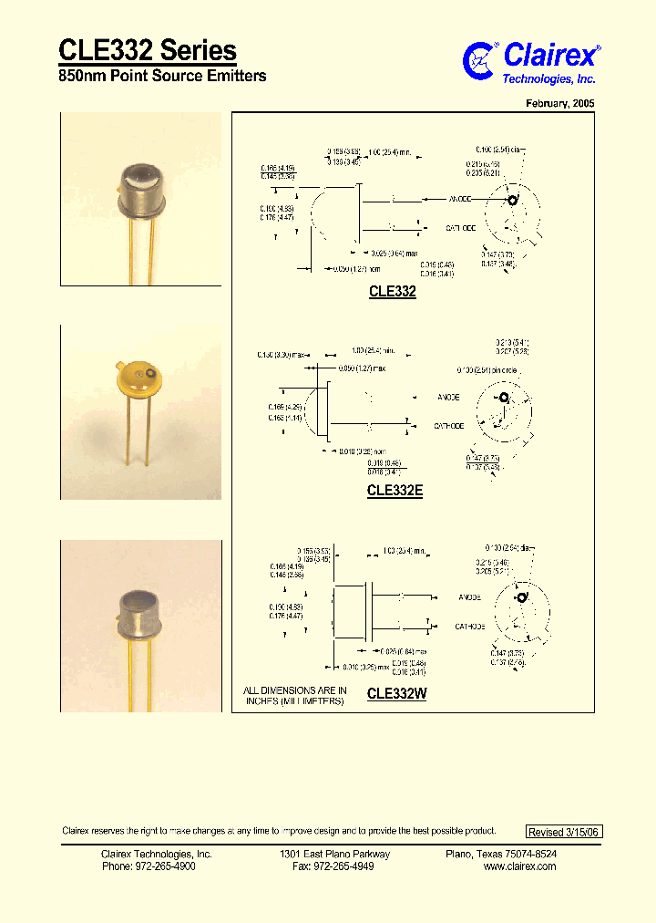 CLE332_5027765.PDF Datasheet