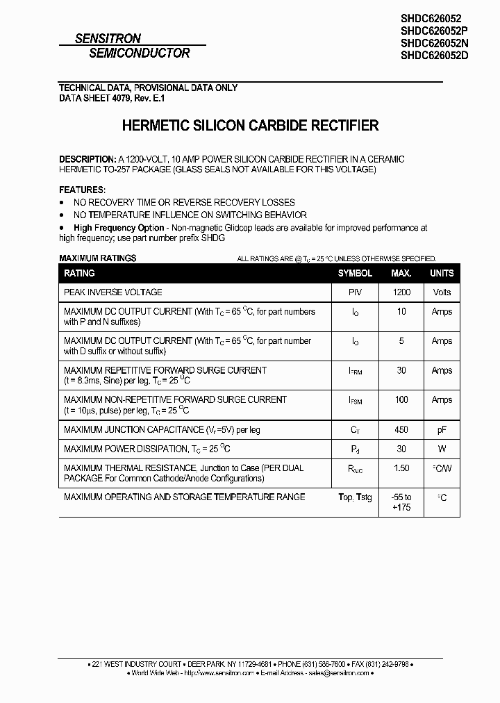 SHDC626052_5027926.PDF Datasheet