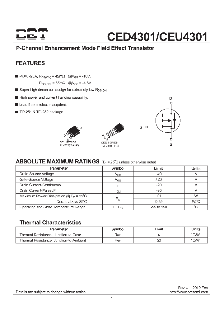 CED4301_5028009.PDF Datasheet