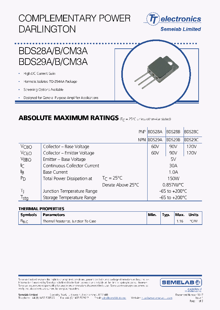 BDS28A_5028099.PDF Datasheet