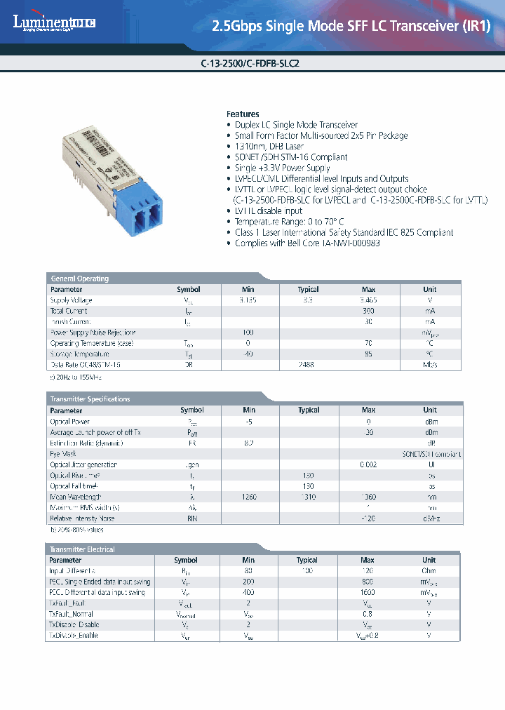 C-13-2500C-FDFB-SLC2_5029383.PDF Datasheet