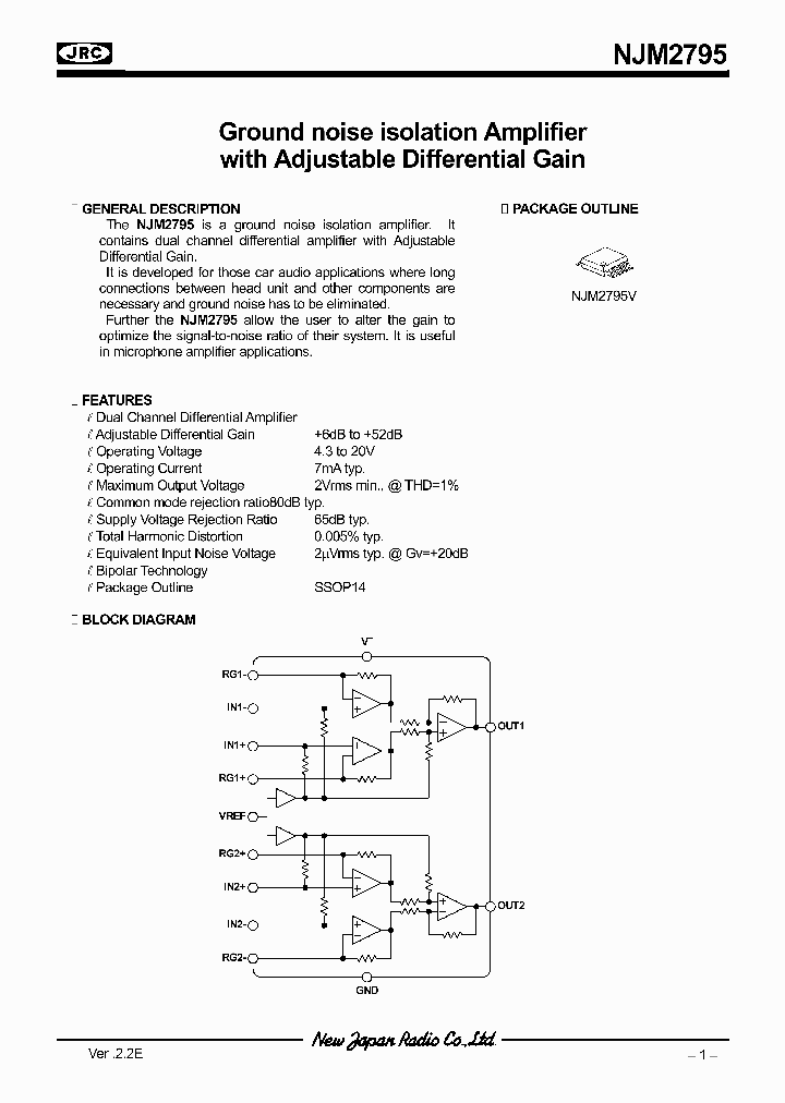 NJM2795_5029929.PDF Datasheet