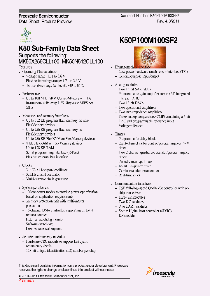 MK50N512CLL100_5030246.PDF Datasheet