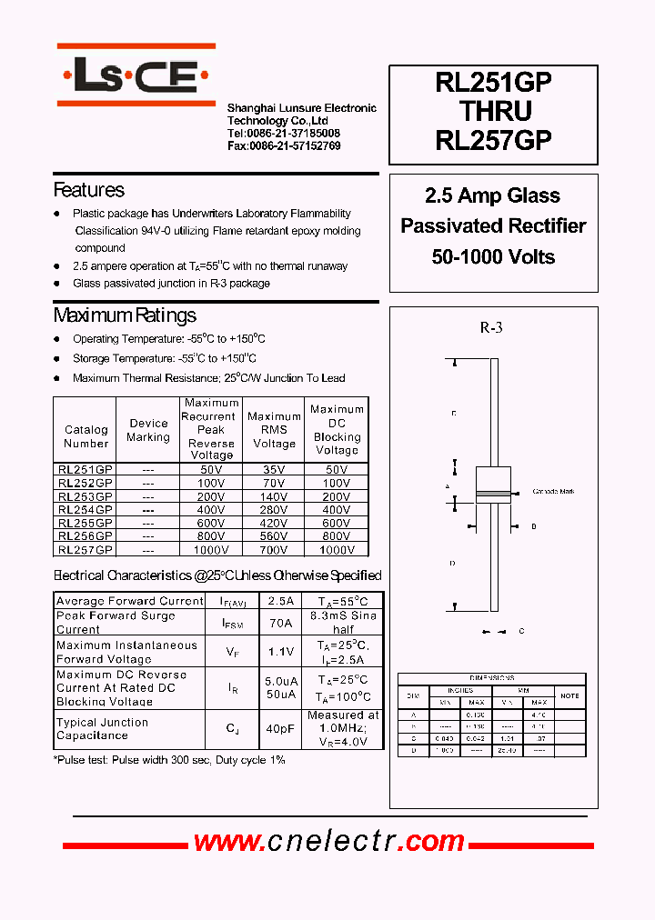 RL255GP_5030290.PDF Datasheet