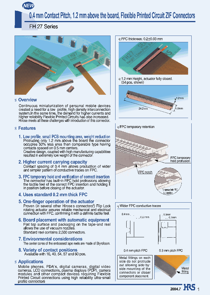 FH27-10S-04SH_5030301.PDF Datasheet