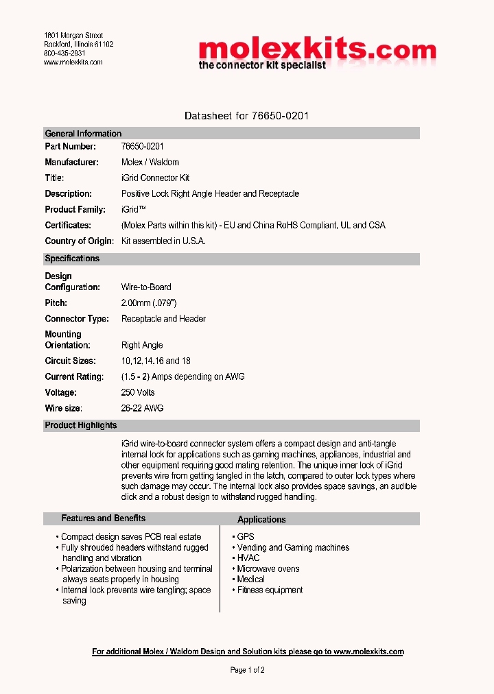 501647-1100_5030818.PDF Datasheet