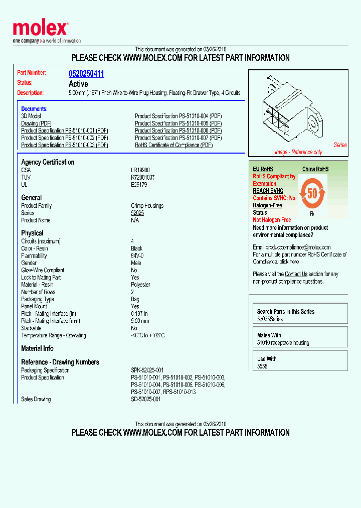 52025-0411_5031285.PDF Datasheet