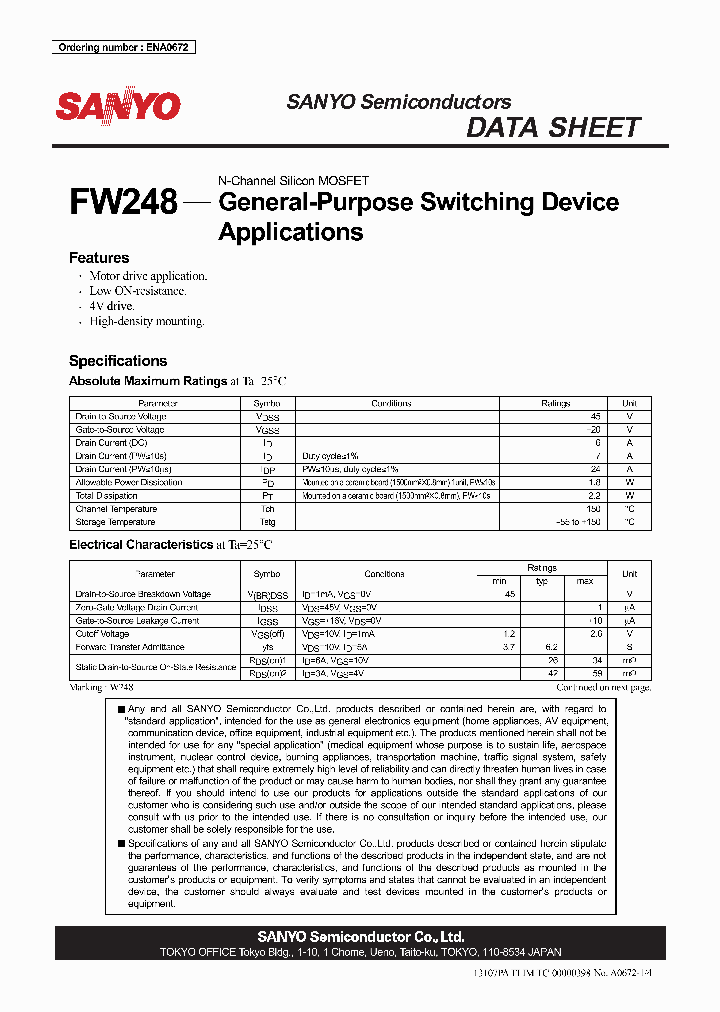 FW248_5031488.PDF Datasheet