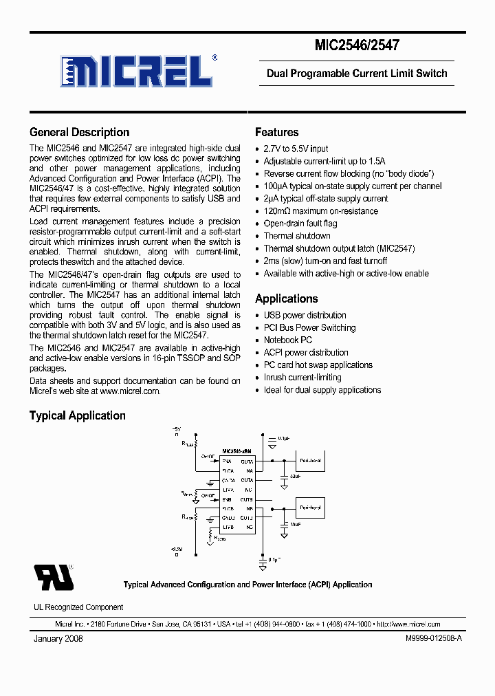 MIC2546-1BM_5031903.PDF Datasheet