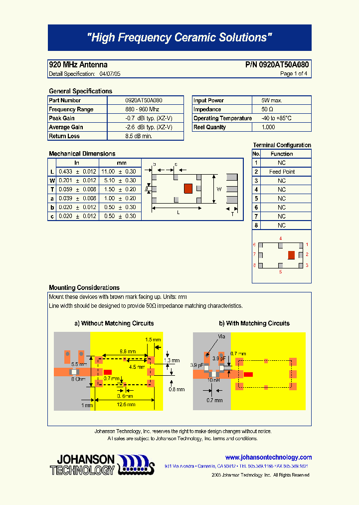 0920AT50A080_5032417.PDF Datasheet